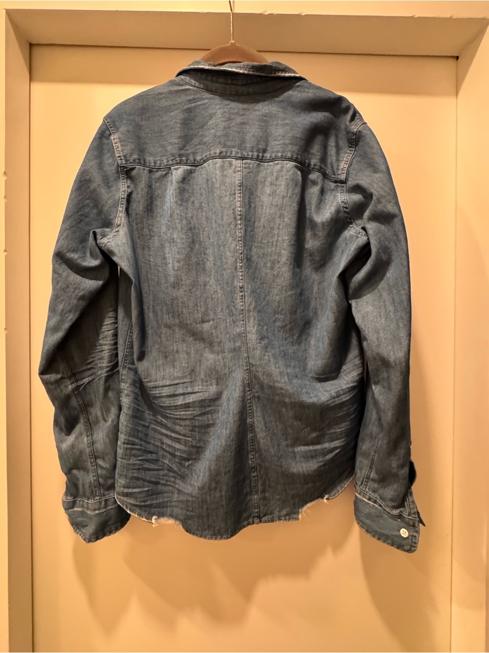 Frank and Eileen Denim Barry Tailored Button Up Shirt - Picture 4 of 6